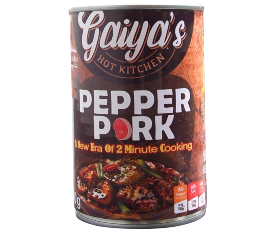 Gaiya's Hot Kitchen Canned Pepper Pork 350g