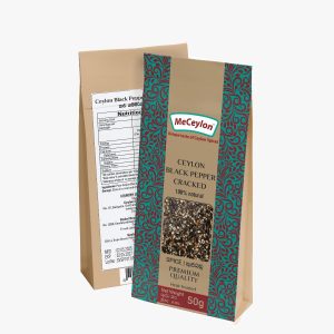 MeCeylon Black Pepper Cracked in Stand-up Pouch 50g